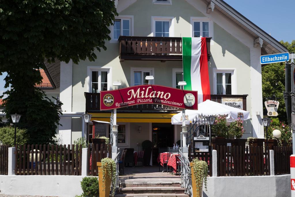 Hotel Ristorante Milano Bad Tölz Buitenkant foto
